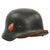 Original German WWII Luftwaffe Named Double Decal M40 Steel Helmet with 1940 Dated 58cm Liner and Chinstrap, Stamped ET66, Lot No. 498