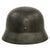 Original German WWII Luftwaffe Named Double Decal M40 Steel Helmet with 1940 Dated 58cm Liner and Chinstrap, Stamped ET66, Lot No. 498