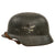 Original German WWII Luftwaffe Named Double Decal M40 Steel Helmet with 1940 Dated 58cm Liner and Chinstrap, Stamped ET66, Lot No. 498