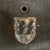 Original German WWII Waffen-SS Single Decal M40 Steel Helmet with Touched Up SS Decal, 1943 Dated 59cm Liner, Stamped ET66, Lot No. 5059