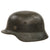 Original German WWII Waffen-SS Single Decal M40 Steel Helmet with Touched Up SS Decal, 1943 Dated 59cm Liner, Stamped ET66, Lot No. 5059