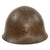 Original Japanese WWII Type 90 Army Relic Helmet with Intact Star - No Liner or Chinstrap - Tetsubo