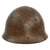 Original Japanese WWII Type 90 Army Relic Helmet with Intact Star - No Liner or Chinstrap - Tetsubo