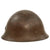 Original Japanese WWII Type 90 Army Relic Helmet with Intact Star - No Liner or Chinstrap - Tetsubo