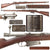 Original Belgian Model 1889 Mauser 7mm Long Rifle by Fabrique Nationale Herstal, First Year Production, Serial No. B1519