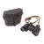Original German WWII 6x30 Dienstglas Binoculars by Voigtländer & Sohn AG "ddx" with Bakelite Carrying Case