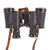 Original German WWII 6x30 Dienstglas Binoculars by Voigtländer & Sohn AG "ddx" with Bakelite Carrying Case