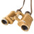 Original German WWII 6x30 Dienstglas Binoculars by Swarovski "cag" with Bakelite Case - Tan Finish & H/6400 Reticle