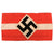 Original German WWII HJ Youth Organization Member Armband with RZM A4/462 Tag – J Nr. 378821