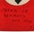 Original German WWII SS Cotton Kampfbinde Armband with “Taken in Germany Oct 44” Inscription