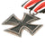 Original German WWII 1939 Iron Cross 2nd Class on Single Medal Bar Mount with Ribbon - EKII Original Items
