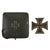 Original German WWII Iron Cross First Class 1939 EKI with Vaulted Construction, “Fat Belly” Pin and Presentation Case, Unmarked