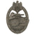 Original German WWII Panzer Assault Badge in Bronze – Unmarked Original Items