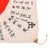 Original Japanese WWII Hand-Inscribed Yosegaki Hinomaru Good Luck Flag with Lots of Signatures - 27 x 34 Inches