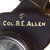 Original U.S. Pre-WWII German Made Busch Rathenow SOLUXON 8x30 Binoculars Named to Col. Brooke E. Allen, Pearl Harbor B-17 Pilot & Battle of Midway Veteran