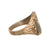 Original German WWII Westwall Soldier’s Private-Purchase “Kantinenring” Souvenir Ring – Bunker & Anti-Tank Obstacles, circa 1939–1940