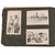 Original U.S. WWII Navy Army Marine Soldier Photo Album with Bevo SS Sleeve Eagle, Nose Art Photos, Captured Money, Photos, and Shots of Gary Cooper, Jack Benny, Carole Landis, and Una Merkel - Signed Photograph of Helen Forrest