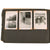 Original U.S. WWII Navy Army Marine Soldier Photo Album with Bevo SS Sleeve Eagle, Nose Art Photos, Captured Money, Photos, and Shots of Gary Cooper, Jack Benny, Carole Landis, and Una Merkel - Signed Photograph of Helen Forrest