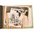 Original U.S. WWII Navy Army Marine Soldier Photo Album with Bevo SS Sleeve Eagle, Nose Art Photos, Captured Money, Photos, and Shots of Gary Cooper, Jack Benny, Carole Landis, and Una Merkel - Signed Photograph of Helen Forrest