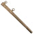 Original German WWII HJ National Youth Association Leader Dagger Silver Plated Steel Scabbard