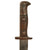 Original U.S. WWI Fighting Knife Made from Cutdown Krag Bayonet with Lead-Filled Pommel & Enfield Bayonet Scabbard Original Items