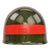 Original U.S. Vietnam War Era 47th Infantry Division Military Police M1 Helmet P64 Liner with Custom Metal Flake OD Paint