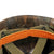 Original U.S. Vietnam War Era 47th Infantry Division Military Police M1 Helmet P64 Liner with Custom Metal Flake OD Paint