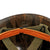Original U.S. Vietnam War Era 47th Infantry Division Military Police M1 Helmet P64 Liner with Custom Metal Flake OD Paint