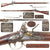 Original U.S. Springfield Model 1822 Eli Whitney Contract Flintlock Musket with Socket Bayonet, Lock and Barrel Dated 1832