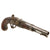Original U.S. Model 1836 Flintlock Cavalry Pistol by Robert Johnson of Middletown, Connecticut with Inspector Cartouches, Dated 1837, Unconverted