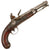 Original U.S. Model 1836 Flintlock Cavalry Pistol by Robert Johnson of Middletown, Connecticut with Inspector Cartouches, Dated 1837, Unconverted