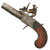 Original British Flintlock Boxlock Vest Pocket Pistol by James Wilkinson of London with Hidden Trigger and Sliding Safety, Circa 1815