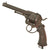 Original U.S. Civil War Era Belgian 11mm Lefaucheux Pinfire Double Action Belt Revolver with 5 1/2" Barrel, Circa 1860 Original Items