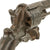 Original Belgian Civil War Era 7mm Pinfire Double Action Engraved Pocket Revolver with Folding Trigger, Circa 1860, Serial No. 13448
