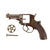 Original British Victorian Officer's Tranter Model 1868 .450 Adams Double Action Revolver with 3 1/4" Barrel, Serial No. 55958