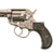 Original U.S. Colt Nickel-Plated M1877 .38cal Lightning Revolver with 4 1/2" Barrel Made in 1898, Serial No. 108128 Original Items