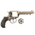 Original U.S. Colt Nickel-Plated M1877 .38cal Lightning Revolver with 4 1/2" Barrel Made in 1898, Serial No. 108128 Original Items