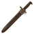 Original U.S. WWII M1 Garand 10 inch Bayonet by American Fork & Hoe with Rare Cutdown Detroit Gasket M3 Scabbard