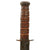 Original U.S. WWII USMC Early Blade-Marked Mark 2 KA-BAR Fighting Knife in Leather Sheath Original Items