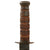 Original U.S. WWII USMC Early Blade-Marked Mark 2 KA-BAR Fighting Knife in Leather Sheath Original Items