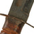 Original U.S. WWII USMC Early Blade-Marked Mark 2 KA-BAR Fighting Knife in Leather Sheath Original Items