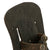 Original U.S. WWII Kennedy Brothers Style Double Edge Theater-Made Fighting Knife with Tooled Leather Scabbard Original Items