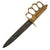 Original U.S. WWI Model 1918 French Made Mark I Trench Knife by AU LION with Correct Steel Scabbard Original Items