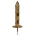 Original U.S. WWI Model 1918 French Made Mark I Trench Knife by AU LION with Correct Steel Scabbard Original Items