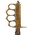 Original U.S. WWI Model 1918 French Made Mark I Trench Knife by AU LION with Correct Steel Scabbard Original Items