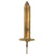 Original U.S. WWI Model 1918 French Made Mark I Trench Knife by AU LION with Correct Steel Scabbard Original Items