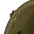 Original U.S. Cold War Era 3rd Infantry Division Painted Officer’s M1 Helmet with Matching Painted Depot-Reissued Firestone Liner Original Items