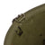 Original U.S. Cold War Era 3rd Infantry Division Painted Officer’s M1 Helmet with Matching Painted Depot-Reissued Firestone Liner Original Items