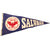 Original U.S. WWII War Production Board WPB Salvage Award Pennant by Dettras Flag Products with Original Wrapping Paper - 35 x 70 Inches Original Items