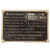 Original German WWI Mercedes D.III Daimler-Motoren-Gesellschaft Aircraft 6-Zylinder Engine Data Plate Original Items